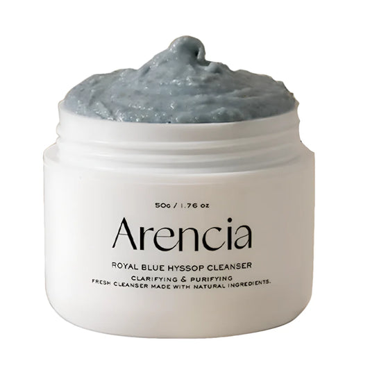 [Arencia] Fresh Blue Hyssop Rice Mochi Cleanser 120G - VanaSkin