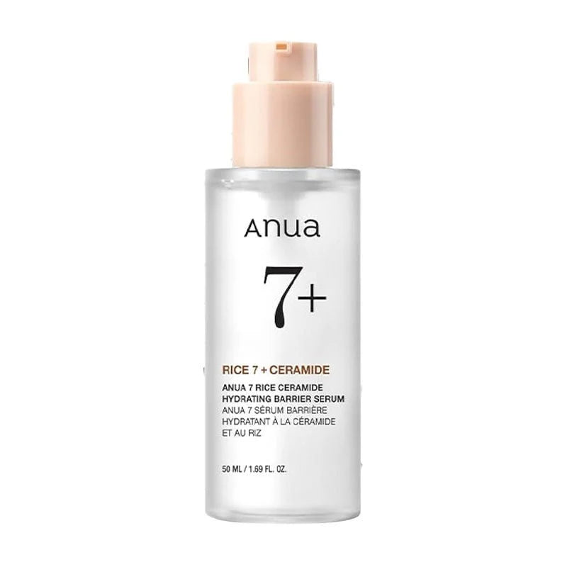 [ANUA] Rice 7 Ceramide Hydrating Barrier Serum 50ml - VanaSkin