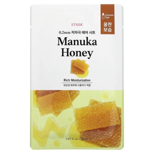 [Etude] (23AD) 0.2mm Therapy Air Mask #Manuka Honey 20ml - VanaSkin